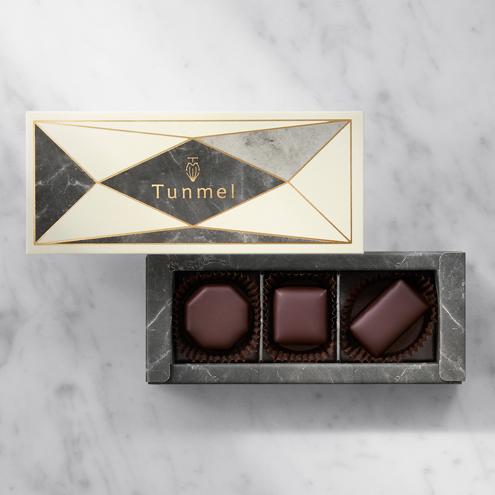 【バレンタインデー】Tunmel［トゥンメル］ボンボンショコラ カカオセレクション（3個入）