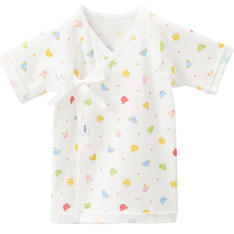 ピュアベールフライス短肌着　40-2108-388　50cm→60cm