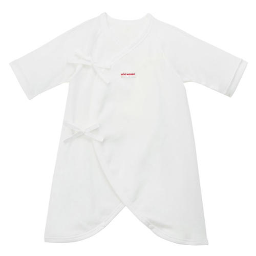 ピュアベールフライスコンビ肌着 白無地 40-2317-380 50cm→60cm