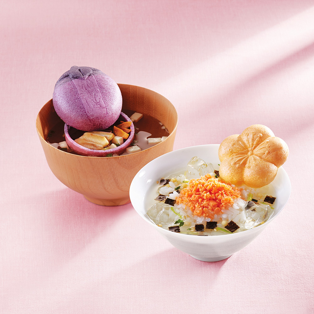 〈京都・辻が花〉京のお茶漬とお吸物 夏の彩り最中詰合せ
