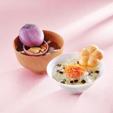 〈京都・辻が花〉京のお茶漬とお吸物 夏の彩り最中詰合せ