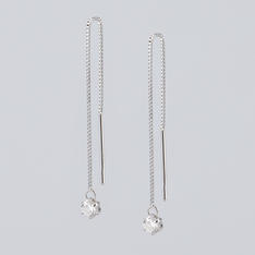 Ptダイヤチェーンピアス