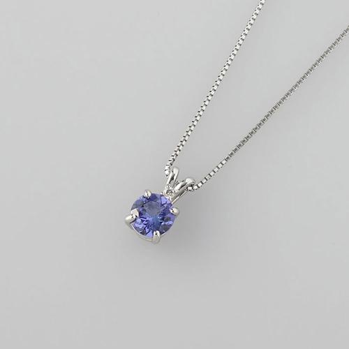 Ptタンザナイトペンダント(0.4ct)