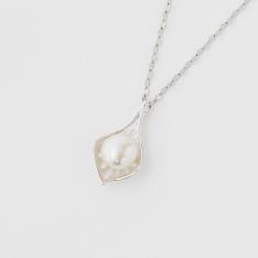 大粒9mm淡水パールペンダント