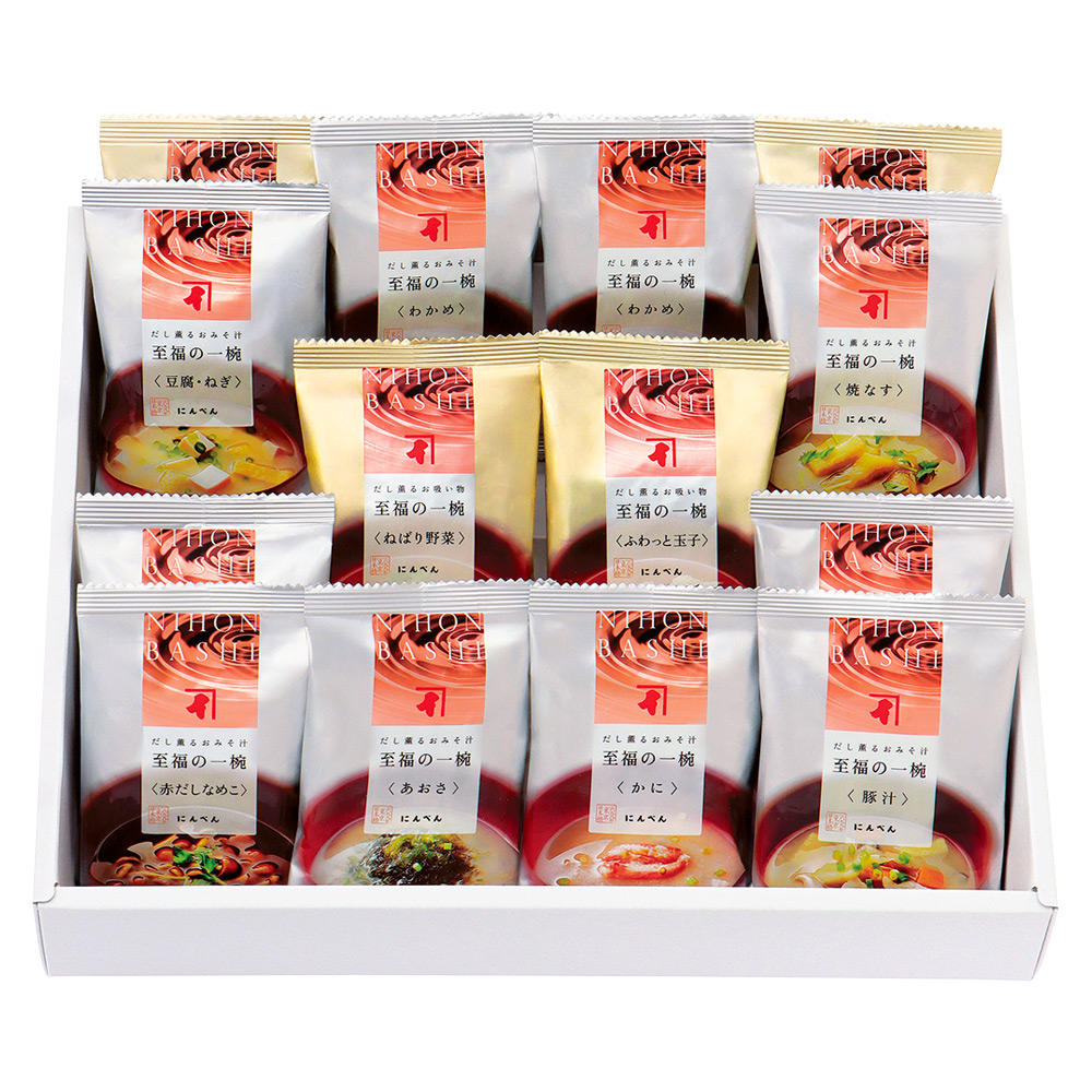 〈にんべん〉至福の一椀おみそ汁・お吸い物詰合せ