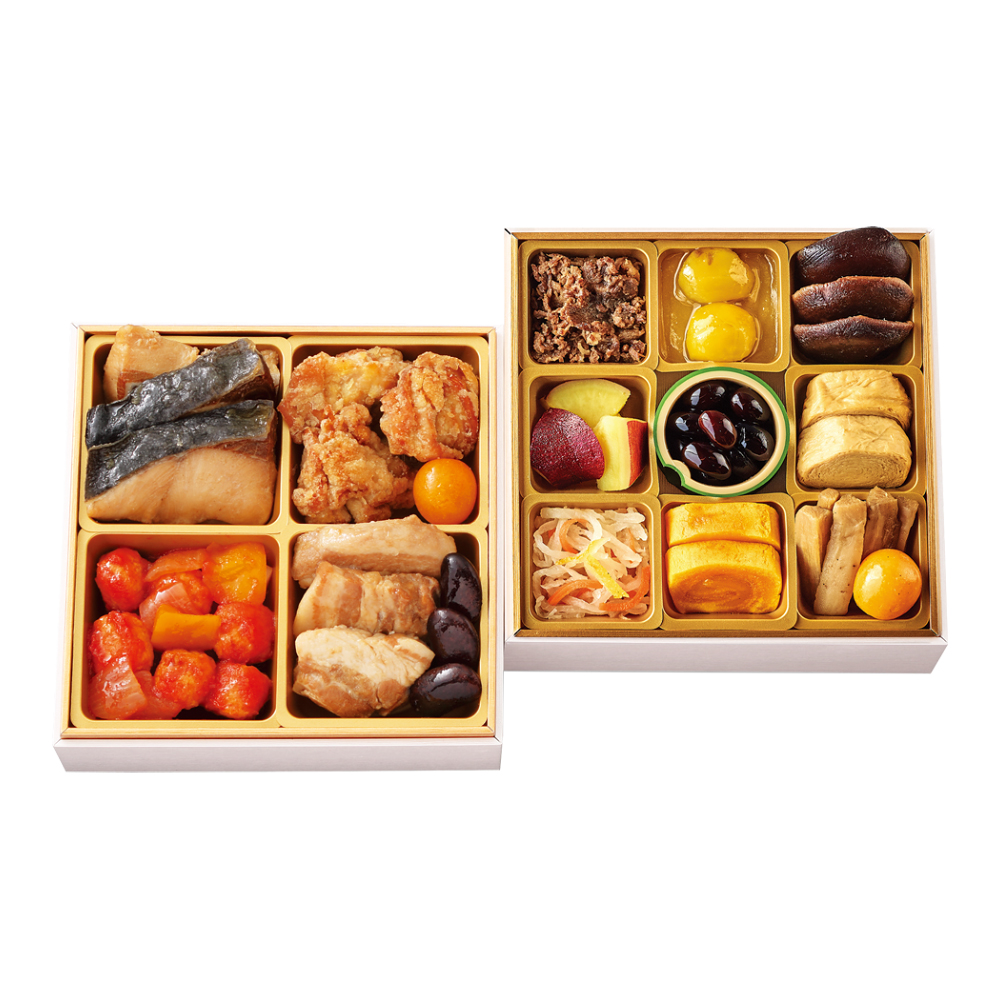 食物アレルギー（特定原材料9品目）配慮おせち（E918／W363）349186 383635
