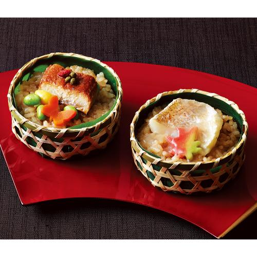〈京料理・美濃吉〉鰻・和牛・甘鯛の飯蒸し