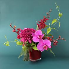 【敬老の日】生花アレンジ「花雅」