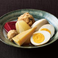 〈京料理・美濃吉〉京野菜入りのおでん