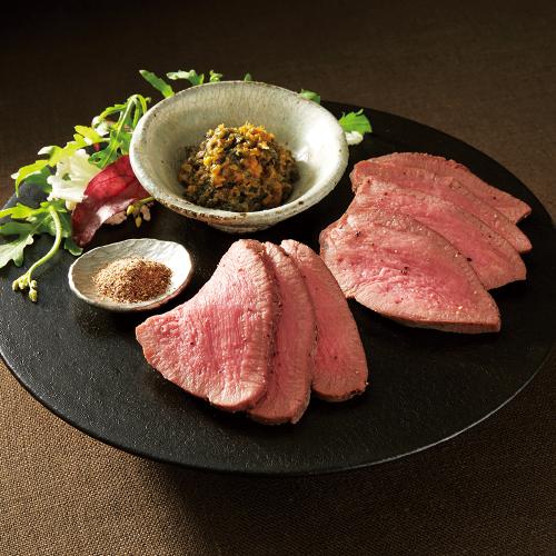 〈京都・下鴨茶寮〉ロースト牛タン
