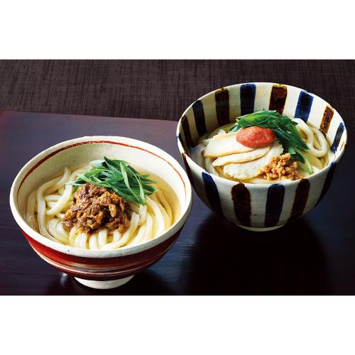〈青柳〉料亭の個食うどん3種