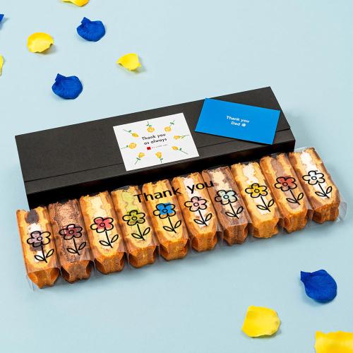 【父の日】Thank youシート付きワッフルケーキ10種セット