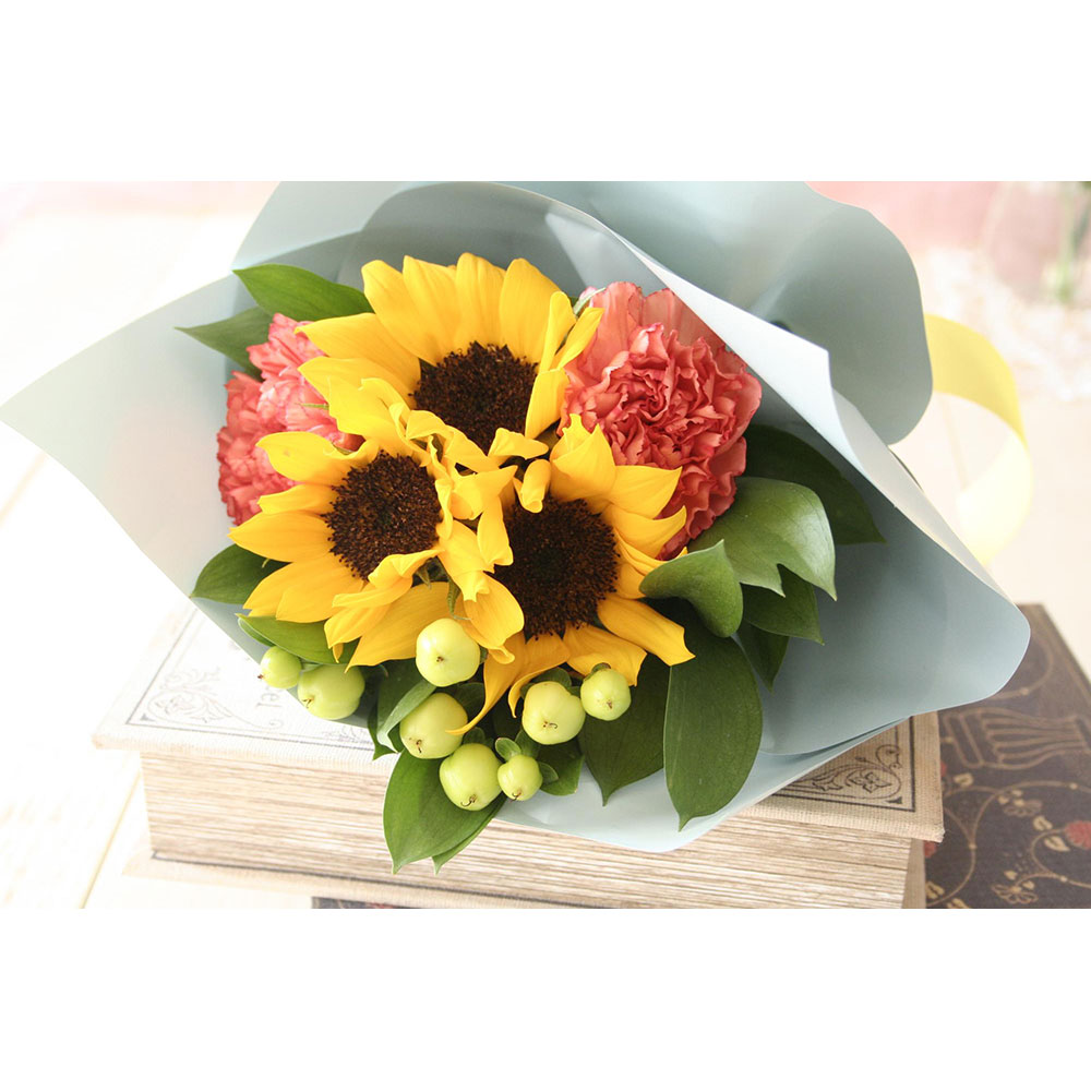【父の日】ヒマワリの花束