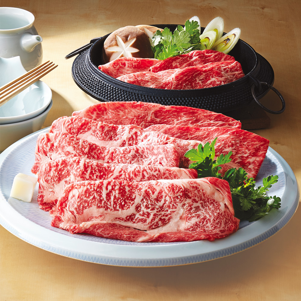 〈高島屋契約牛牧場〉東北産黒毛和牛すき焼用