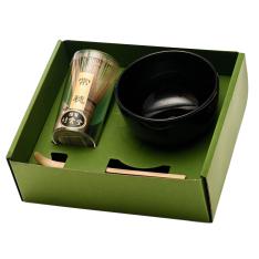 抹茶お点前セット 黒仁清