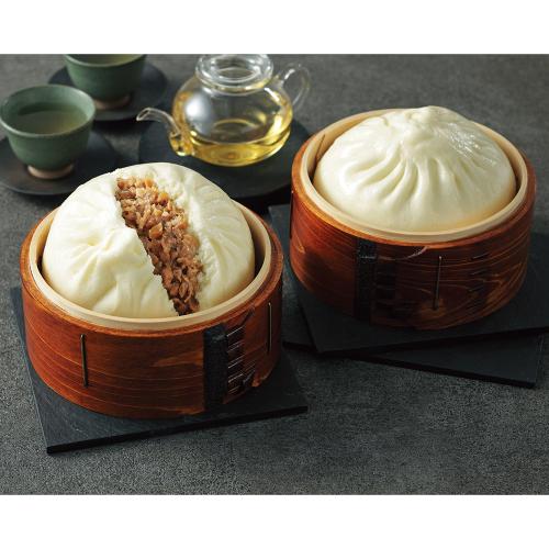 〈横浜中華街・華正樓〉肉まんセット