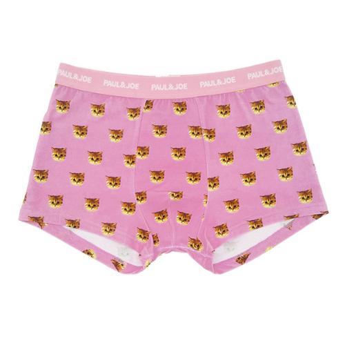 ヌネット総柄 ボクサーパンツ 前閉じ M→L