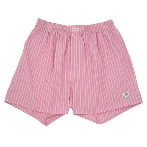 ストライプ+ハートワッペン トランクス 前開き M→L