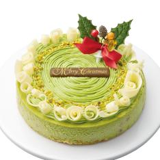 ピスタチオホワイトクリスマスチーズケーキ