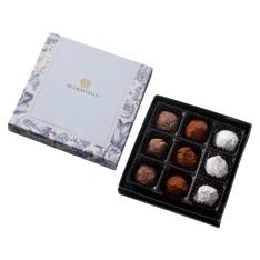 【バレンタインデー】＜デ・グランヴェル＞ベーシックトリュフ9個入