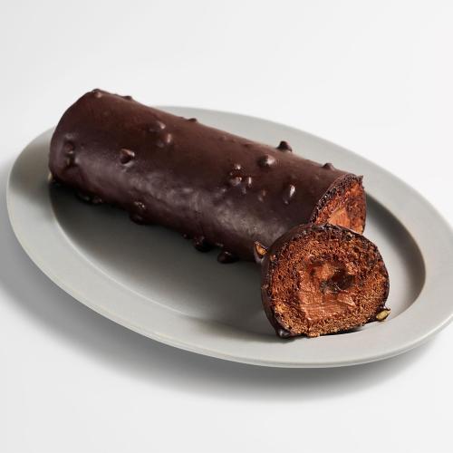 ドゥーブルショコラロールケーキ