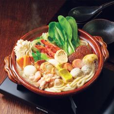 〈道頓堀 今井〉うどん寄せ鍋