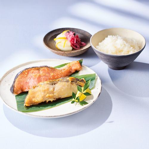 〈丸七佐藤水産〉レンジで簡単焼魚詰合せ