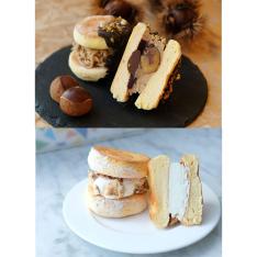 ふわふわパンケーキサンド秋の限定フレーバーBOX