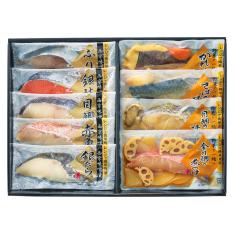 〈丸七佐藤水産〉レンジで簡単焼魚・煮魚詰合せ