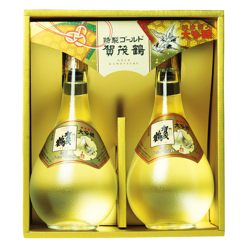 〈賀茂鶴〉ゴールド賀茂鶴詰合せ