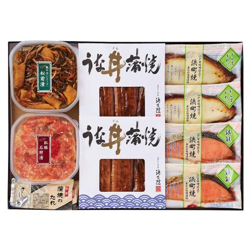 〈人形町・浜の院〉浜町焼・うなぎ蒲焼・珍味詰合せ