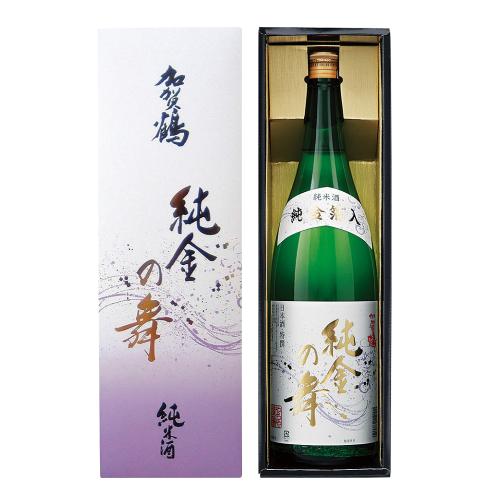 〈加賀鶴〉特別純米「純金の舞」（金箔入）