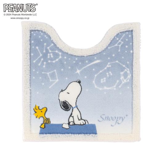 星空スヌーピートイレマット
