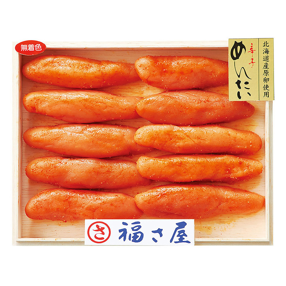 〈博多・福さ屋〉北海道産無着色辛子めんたい
