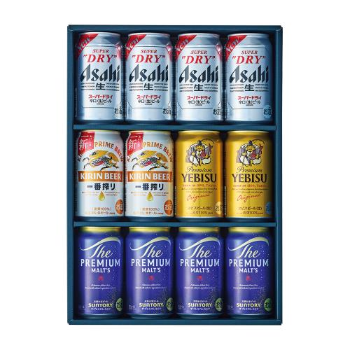 〈四大銘柄〉缶ビールセット