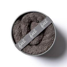 feel フェイスタオル チャコール