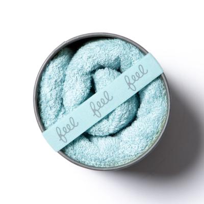 feel フェイスタオル フォグブルー