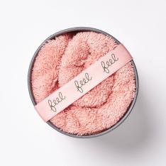 feel フェイスタオル コーラル（25年限定カラー）