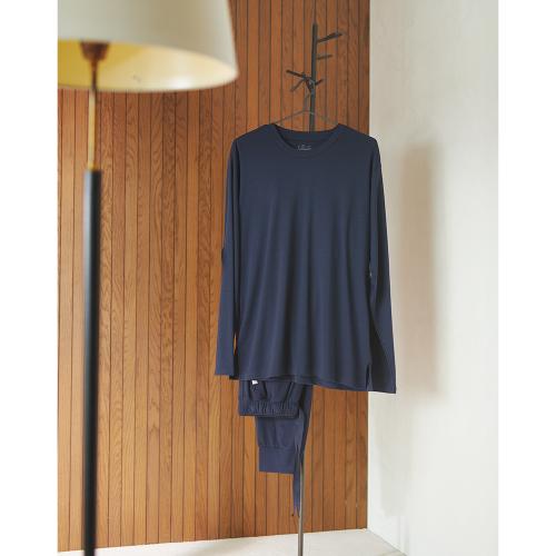 〈ReFa VITALWEAR〉モイストスムース　ロングスリーブプルオーバー＆ジョガーパンツ／メンズ