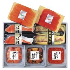 〈王子サーモン〉スモークサーモン・海の幸セット
