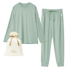〈ReFa VITALWEAR〉モイストスムース　ロングスリーブプルオーバー＆ジョガーパンツ／メンズ