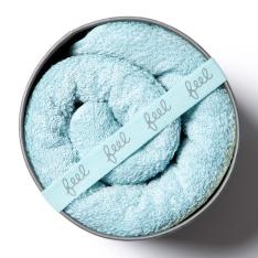 feel バスタオル フォグブルー