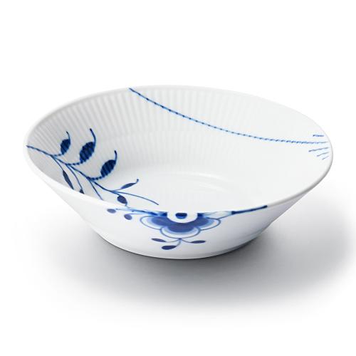 ブルーフルーテッドメガ ディーププレート17cm