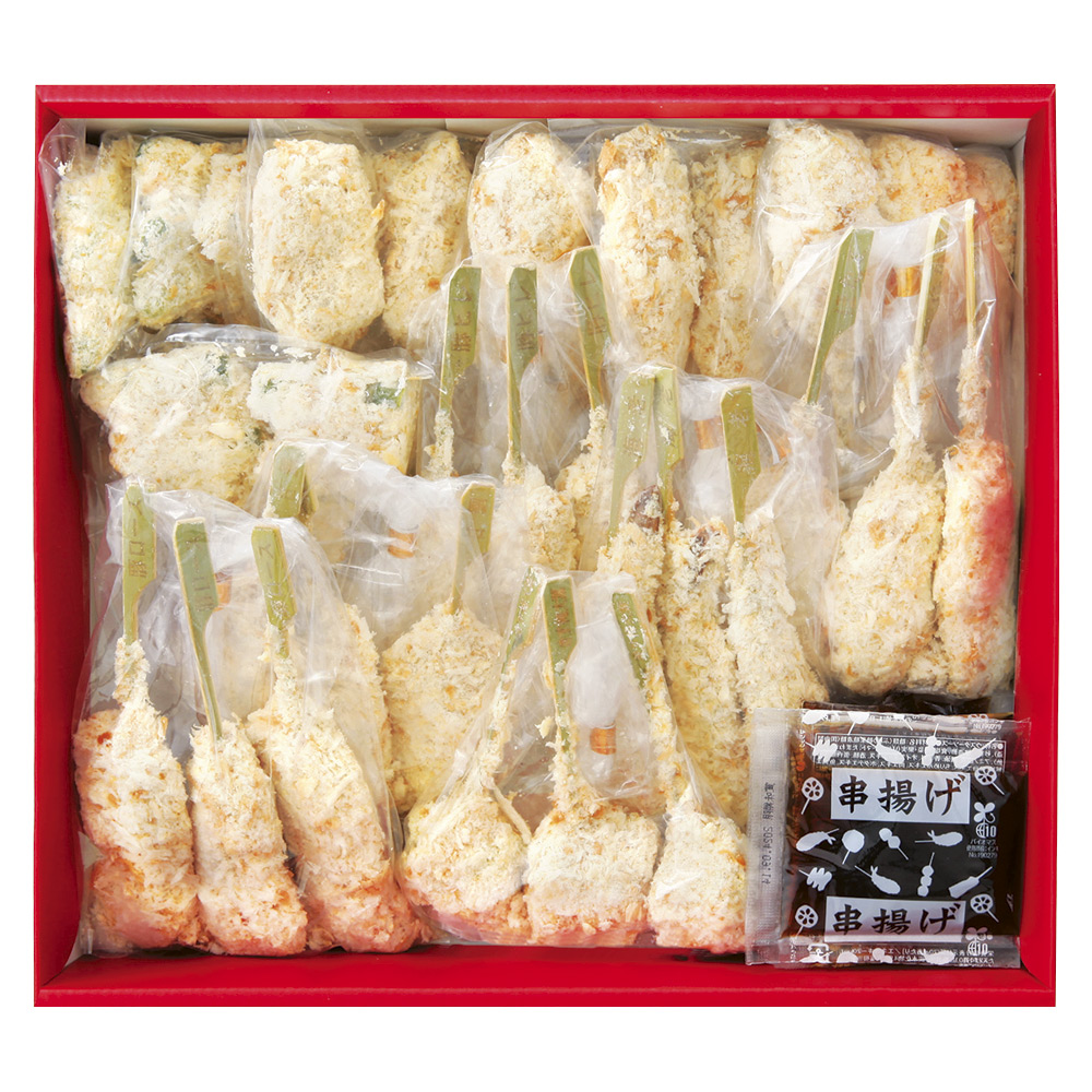 〈大阪・串重〉串揚げ12種36本バラエティセット