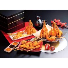 迎春 串揚げセット タレ3種付（42串）（E964）349640