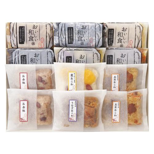 〈おこわ米八〉おこわと惣菜10種12袋入