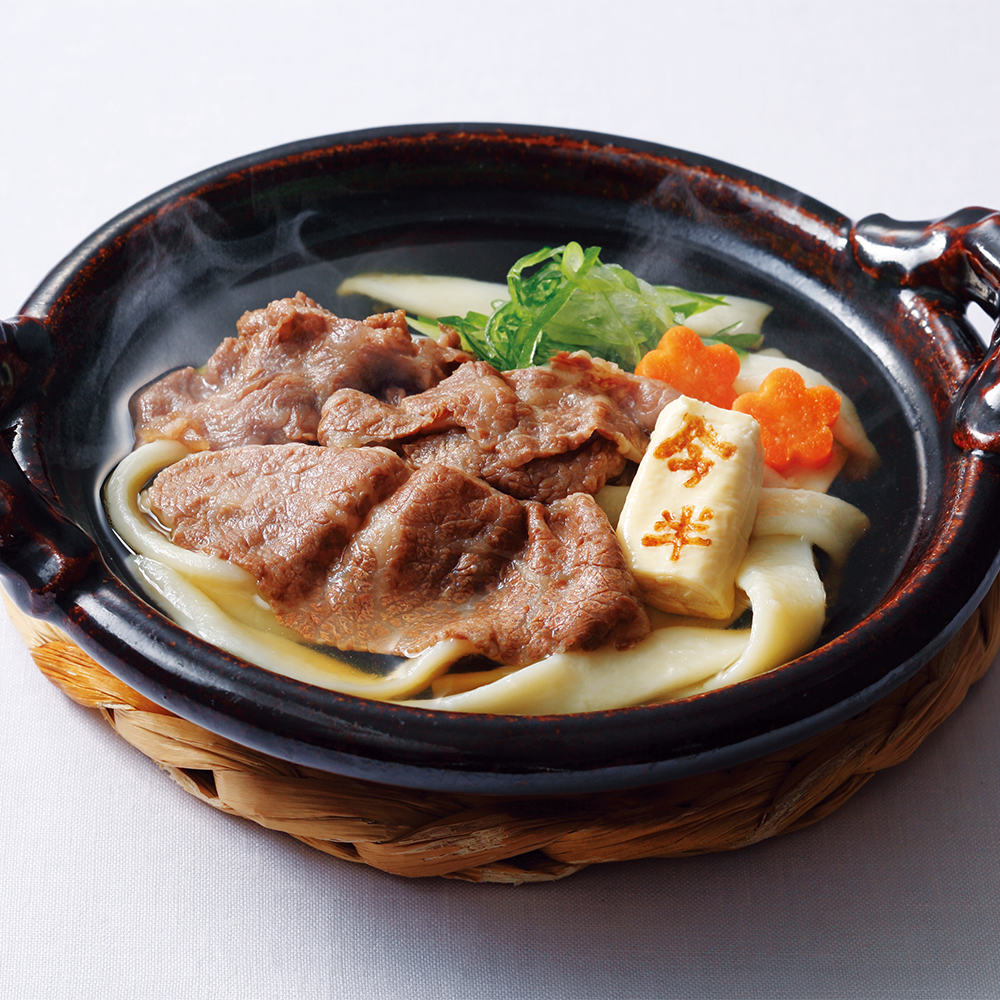 〈人形町今半〉黒毛和牛すき焼うどん