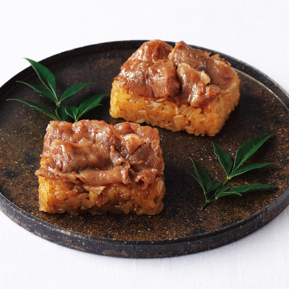 〈おこわ米八×人形町今半〉黒毛和牛のすき焼きおこわ