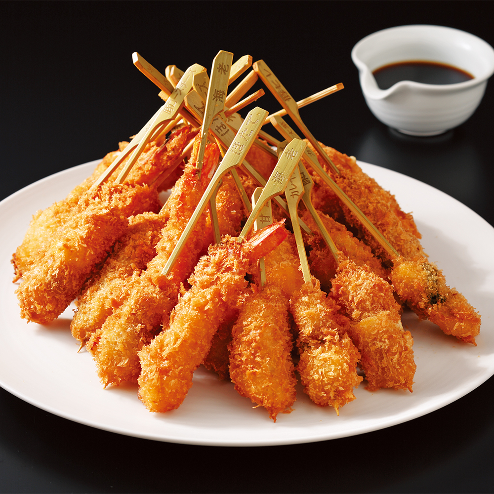 串揚げ9種54本詰合せ（E977／W518）349771 385182