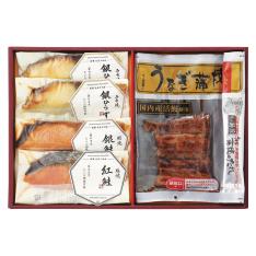 〈味の浜藤〉国産うなぎ・焼魚詰合せ